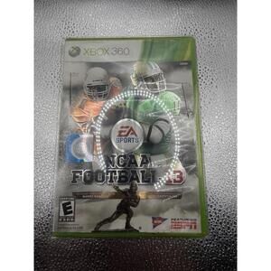 NCAA Football 13 (Xbox 360, 2012) TESTED & WORKING No Manual